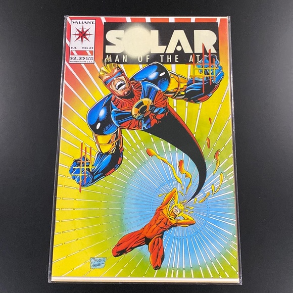 Solar Man of the Atom (1993) Vol. 1 No. 23 by Kevin Vanhook - Valiant Comic Book - Picture 1 of 6